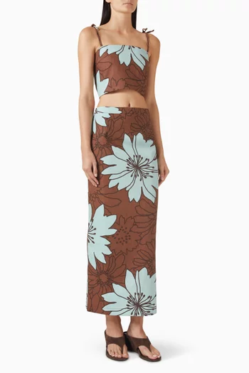 Solene Co-ord Set in Cotton & Linen