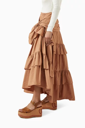 Sand 105 Wedge Sandals in Calfskin