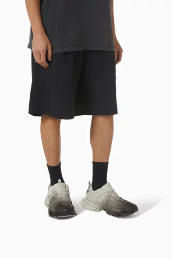 Track Gradient Sneakers in Mesh & Nylon