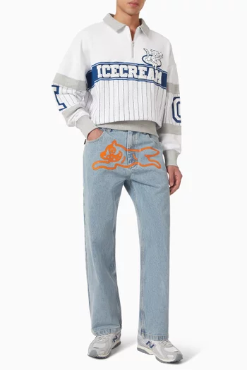 Running Dog Double Scoop Jeans