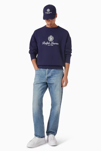 Logo Sweatshirt in Cotton-fleece
