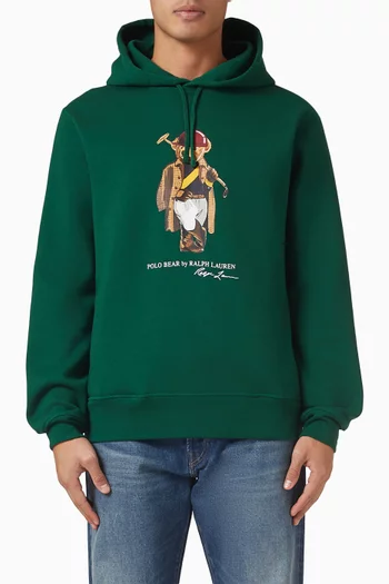 Logo Hoodie in Knit