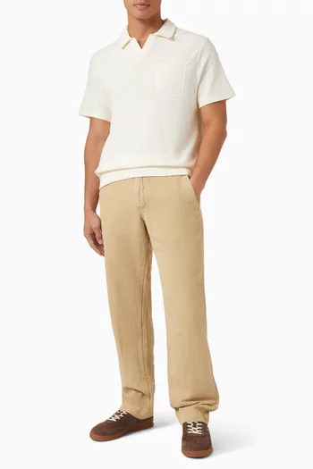 Polo T-shirt in Mesh
