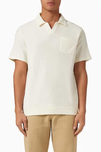 Polo T-shirt in Mesh