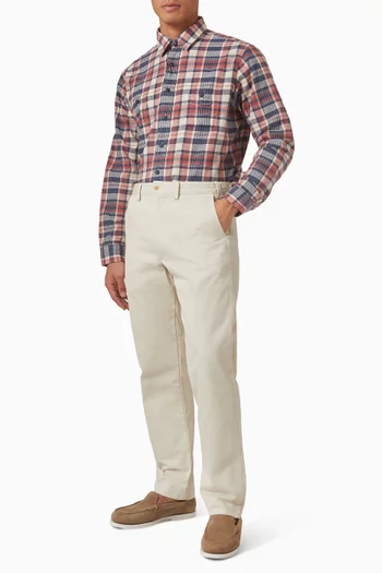 Checked Buttoned Shirt