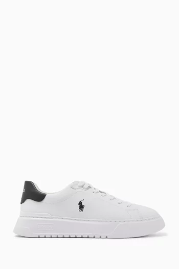 Rlite Court Sneakers in Leather