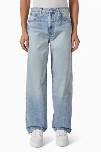 Wide-leg Jeans in Denim