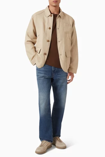 Straight-leg Jeans in Denim