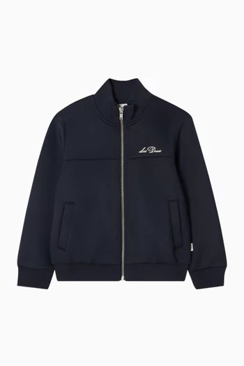 Ballier Track Jacket in Technical Poly-blend