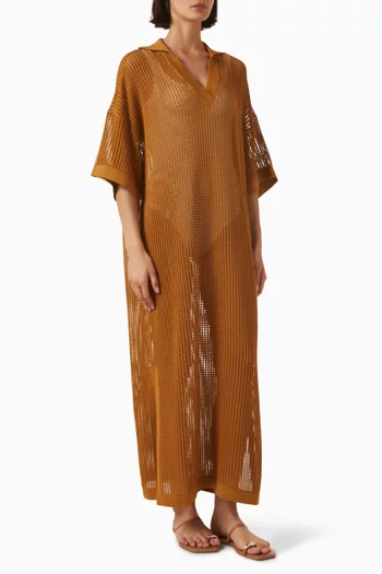 Cove Kaftan in Crochet