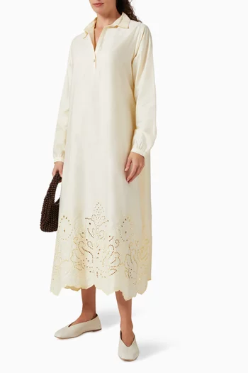 Spring Kaftan in Cotton-blend