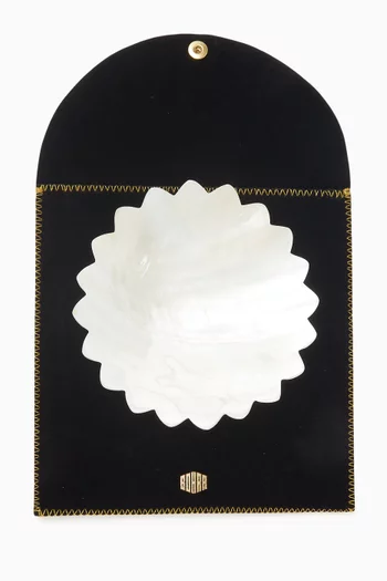 Scalloped Dish in Mother of Pearl