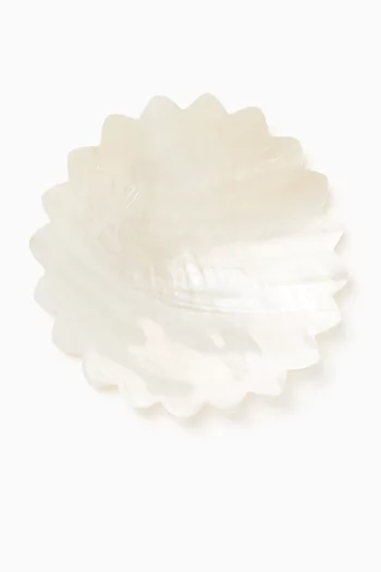 Scalloped Dish in Mother of Pearl