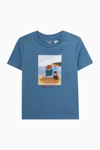 Graphic T-shirt in Cotton