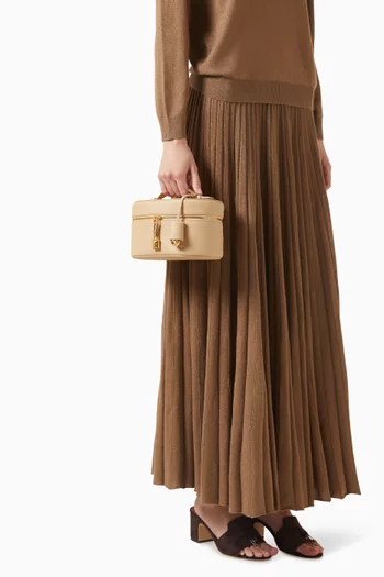 Extra Vanity Case in Leather
