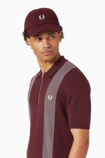 Classic Baseball Cap in Cotton Piqué