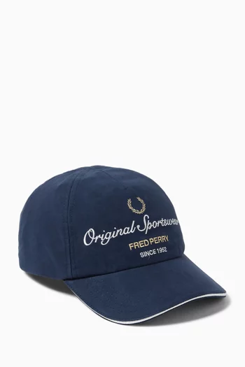Laurel Logo Cap in Peached Fabric