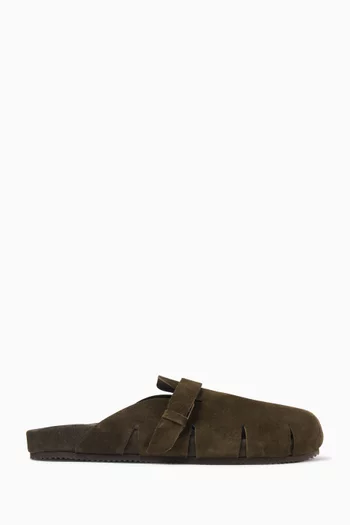 Atlas Sandals in Suede
