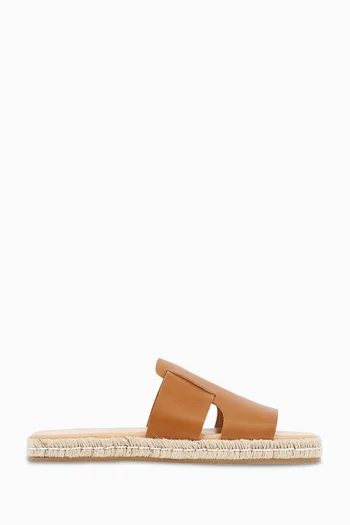 Miltiadis Espadrille Sandals in Leather