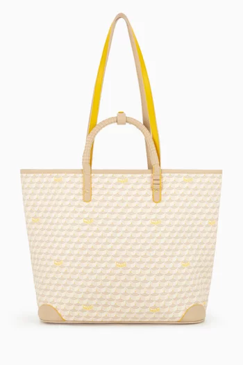 Double Battle 35 Tote Bag in Scale Canvas