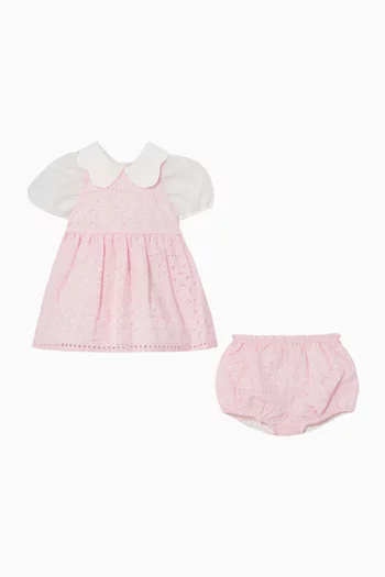 Puff Sleeve Dress & Bloomers