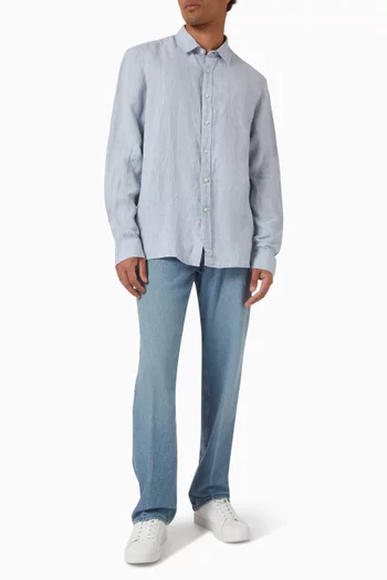 Finn Straight-Fit Jeans in Stretch Denim