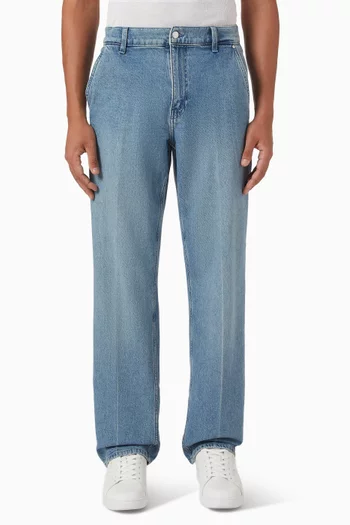 Finn Straight-Fit Jeans in Stretch Denim