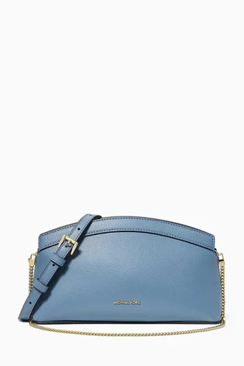 Small Athena Convertible Clutch in Leather