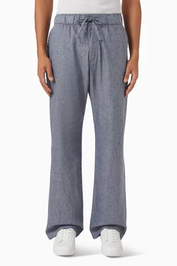 Beach Pants in Linen-blend