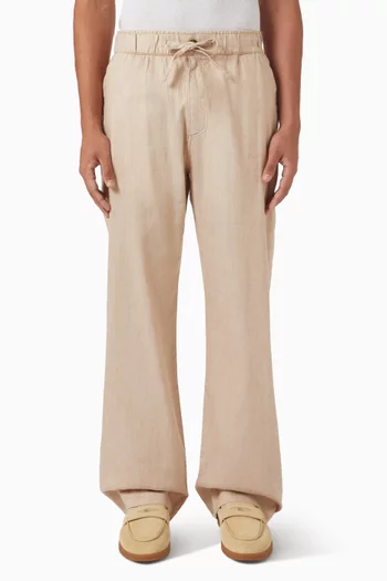 Beach Pants in Linen-blend