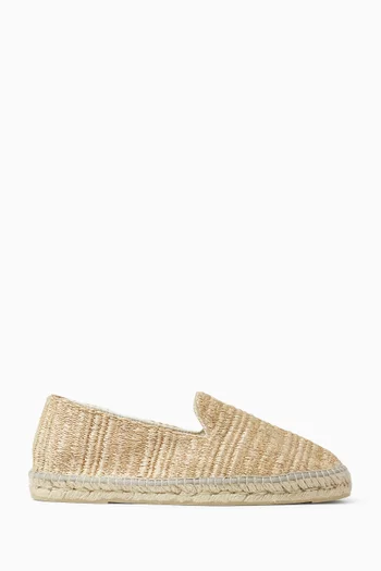 Espadrilles in Raffia