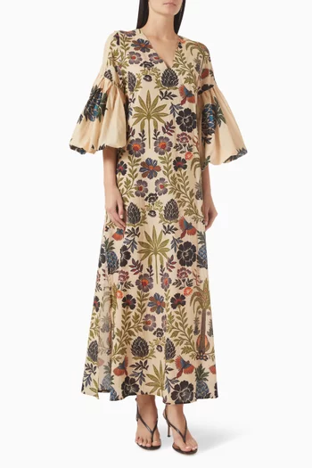 Yasmin Kaftan in Cotton