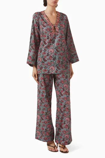 Amara Top & Pants Set