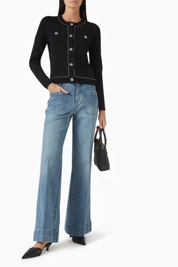 Violette Bootcut Jeans in Denim