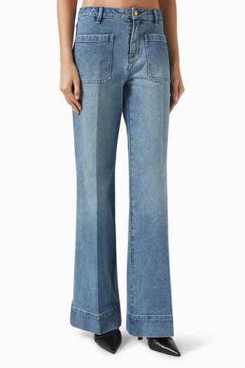 Violette Bootcut Jeans in Denim