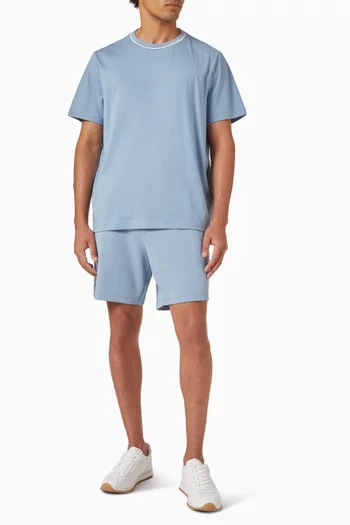 Logo Trim T-shirt in Cotton