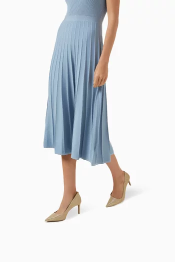 Alina Flex Logo Pumps in Canvas