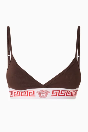 Medusa Bralette in Cotton-jersey