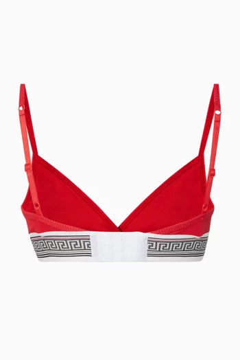 Greca Bralette in Cotton Jersey