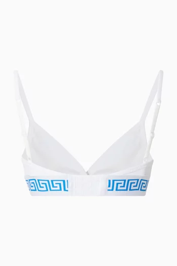 Greca Bralette in Cotton Jersey