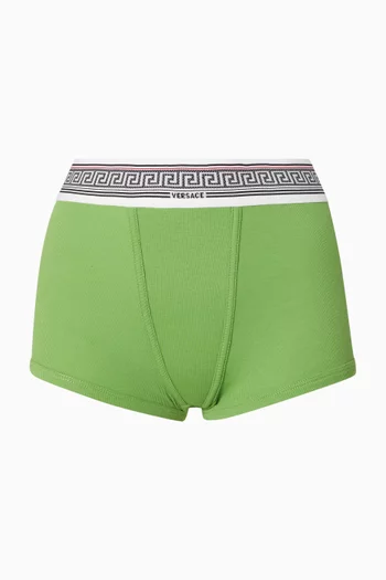 Greca Trunks in Cotton Jersey