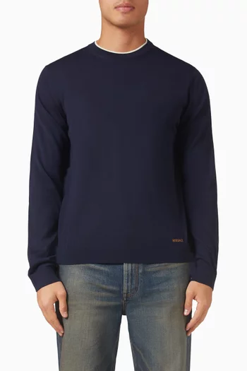 Crewneck Sweater in Wool