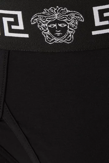 Medusa Briefs in Cotton-jersey