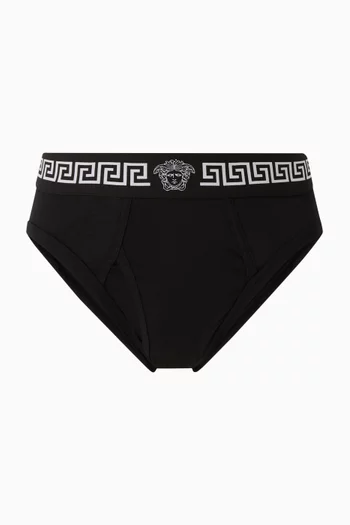 Medusa Briefs in Cotton-jersey