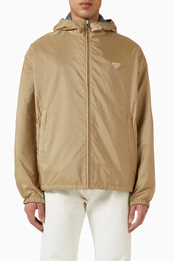 Reversible Jacket in Re-Nylon
