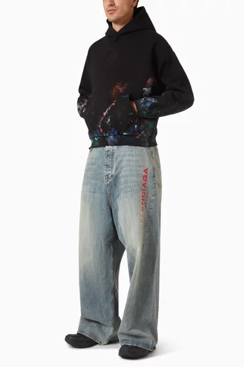 Painters Hoodie in Fleece