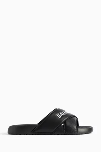 Sporty Pool Slide Sandals in EVA