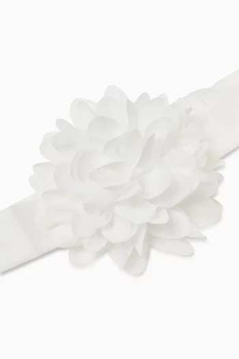 Flower Headband in Chiffon