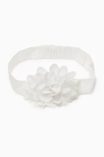 Flower Headband in Chiffon