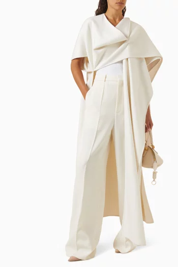 Slim-fit Tailored Pants in Wool Twill
